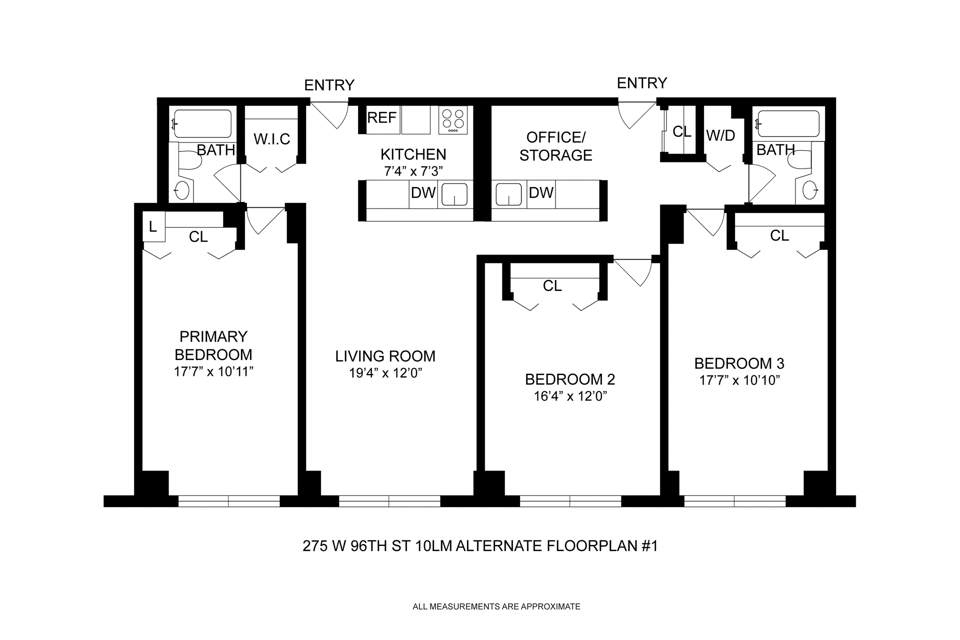 275 West 96th Street 10LM Upper West Side New York NY 10025