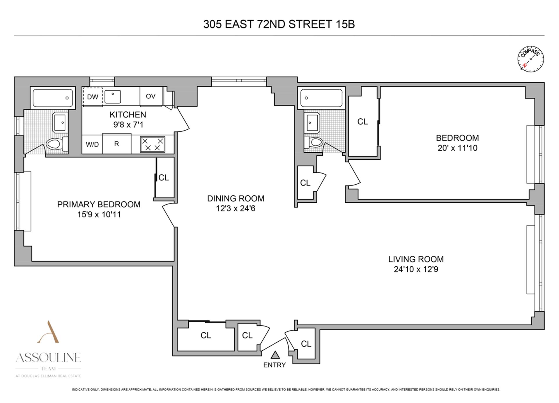 305 East 72nd Street 15B Upper East Side New York NY 10021