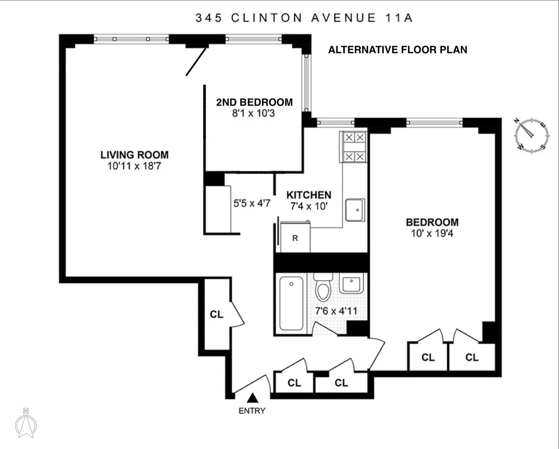 345 Clinton Avenue Clinton Hill Brooklyn NY 11238