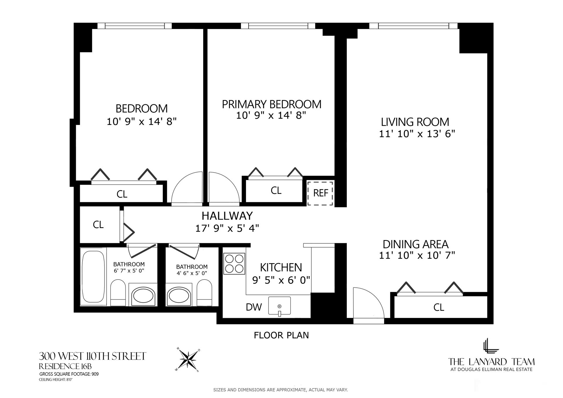 300 West 110th Street Central Park West New York NY 10026