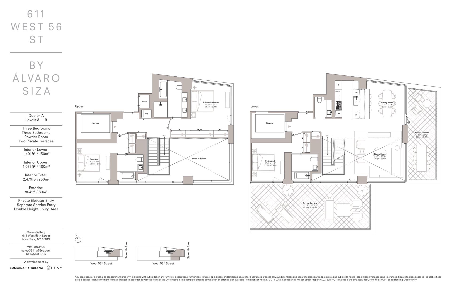 611 West 56th Street Clinton New York NY 10019