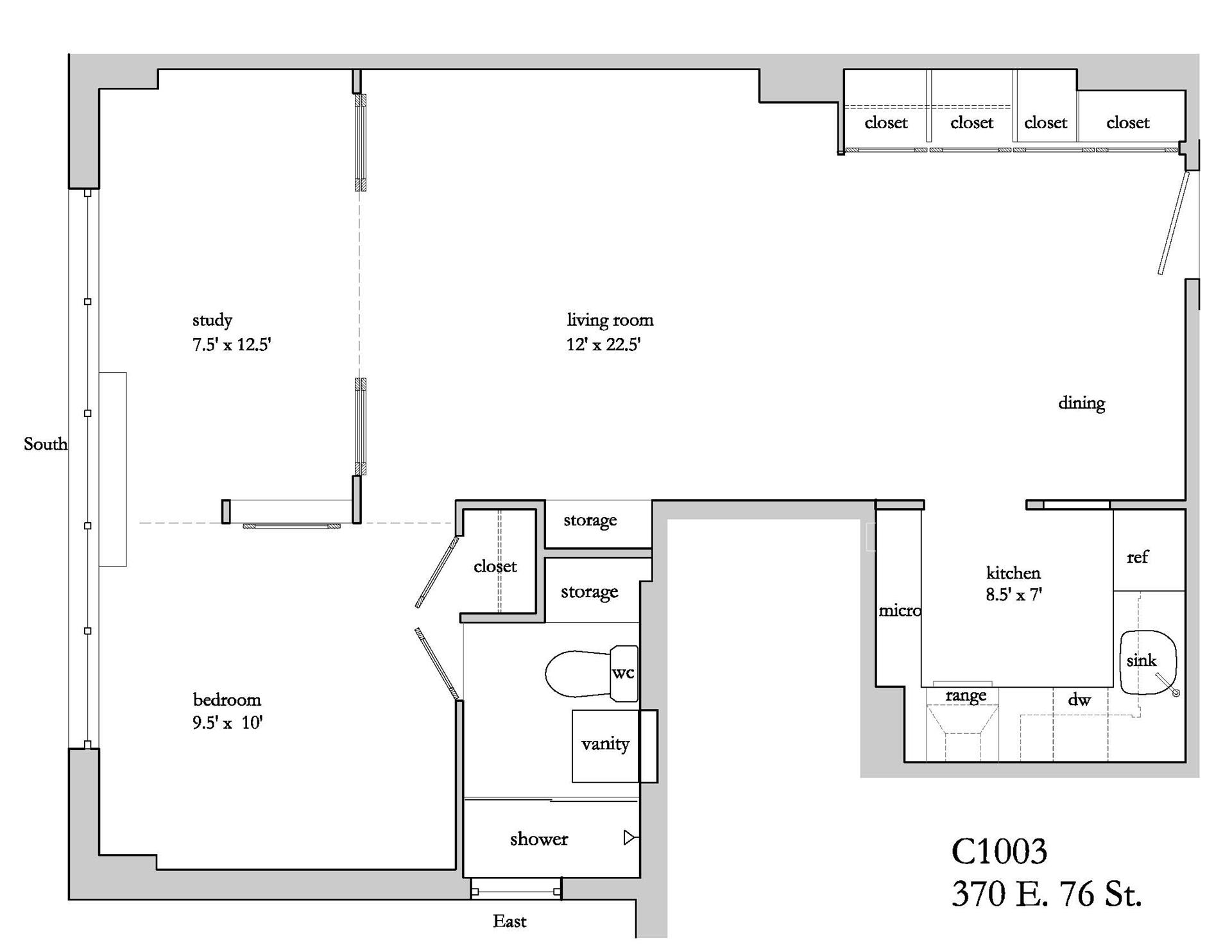370 East 76th Street C1003 Upper East Side New York NY 10021