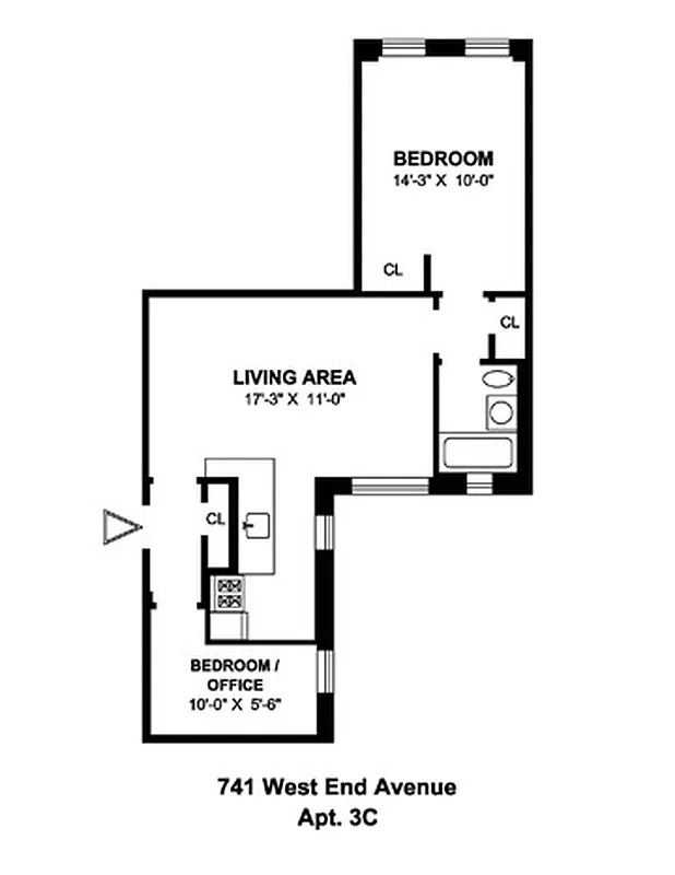 741 West End Avenue 3C Upper West Side New York NY 10025