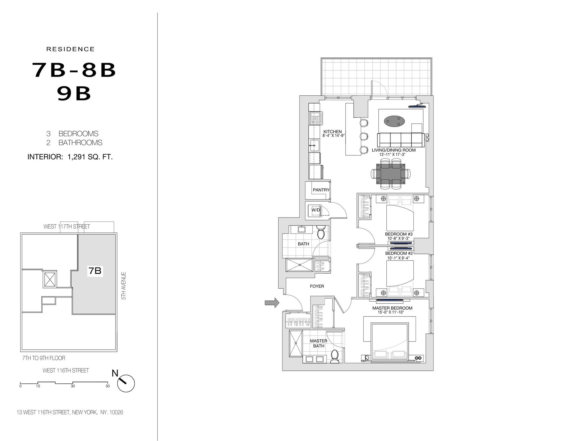 13 West 116th Street 8B East Harlem New York NY 10026
