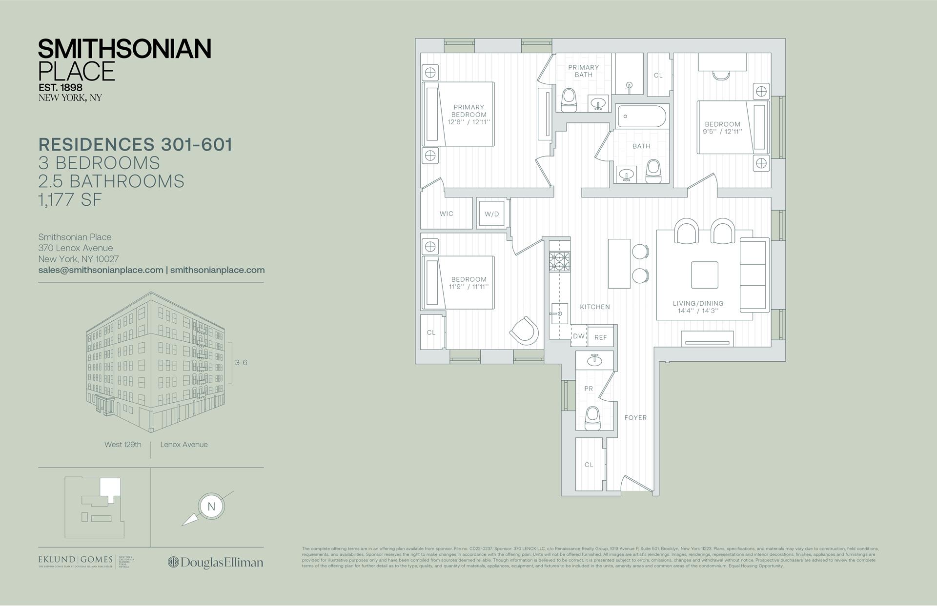 370 Lenox Avenue 501 West Harlem New York NY 10027