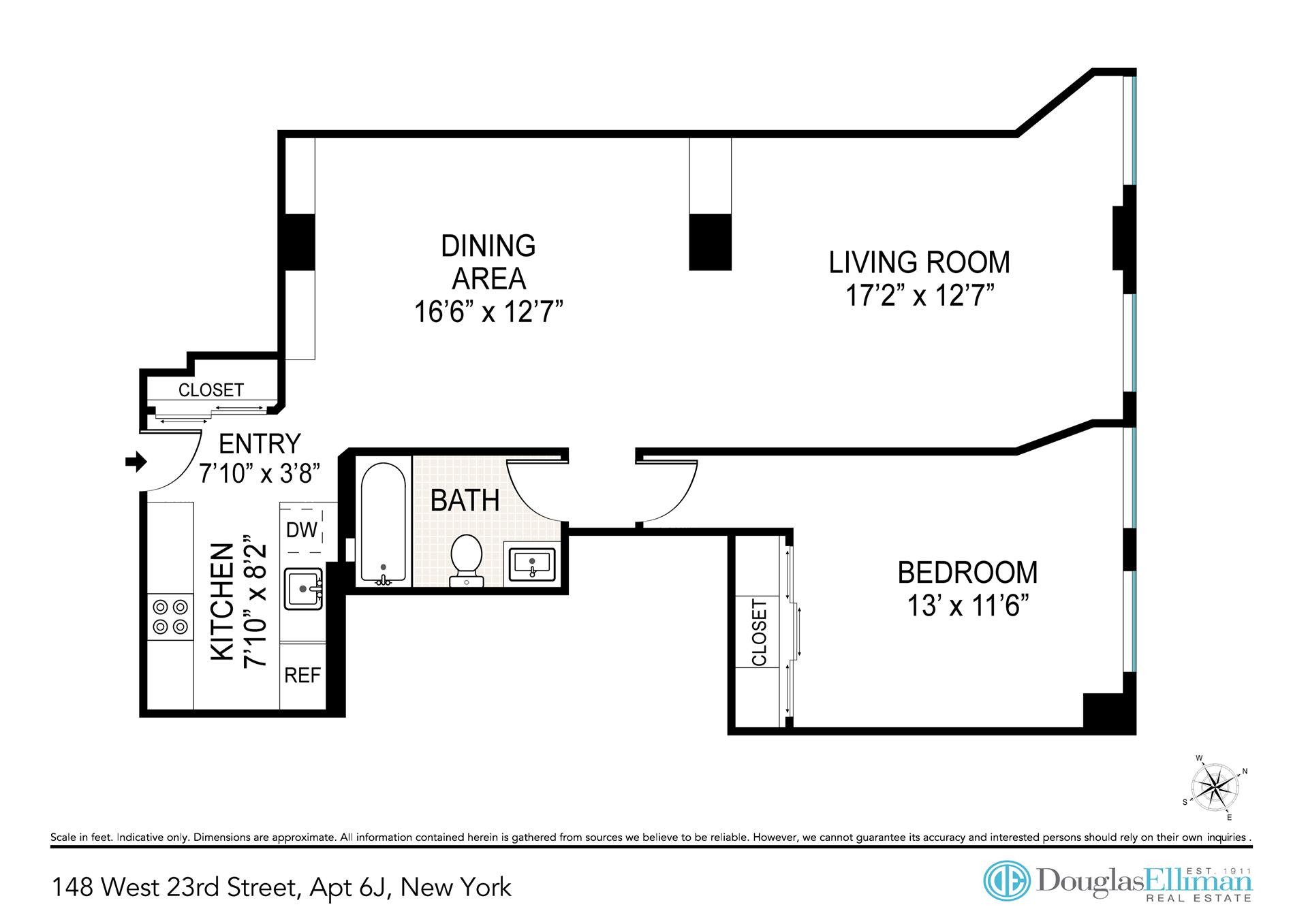 148 W 23rd Street, #6J