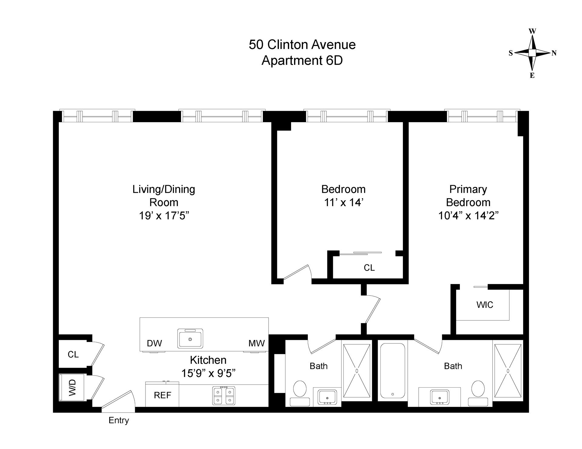 50 Clinton Street 6D Lower East Side New York NY 10002