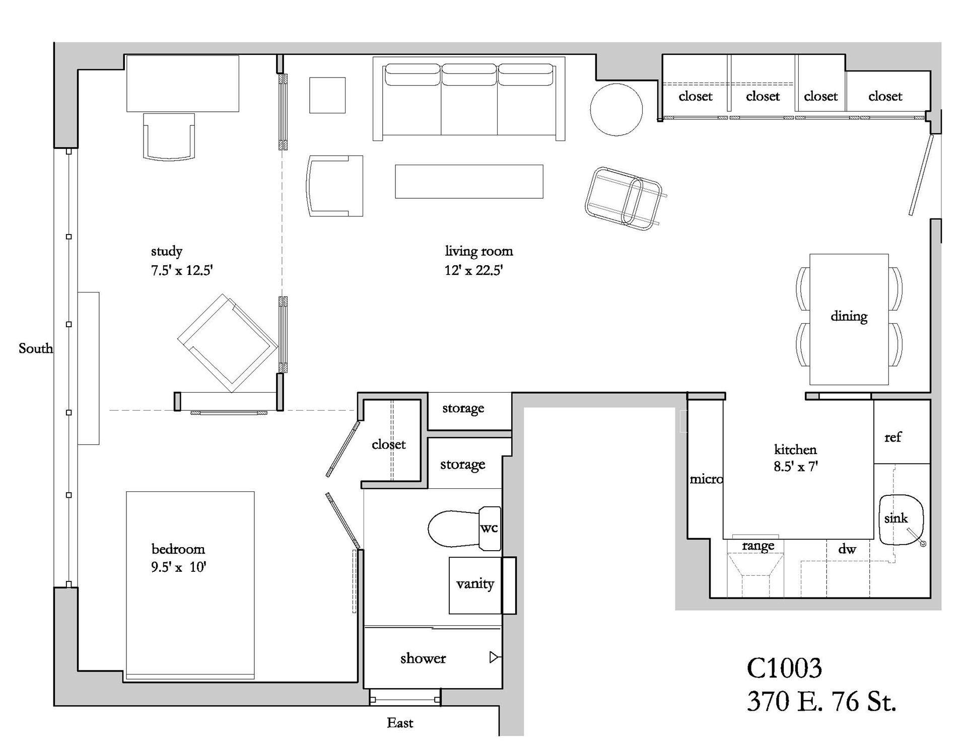370 East 76th Street C1003 Upper East Side New York NY 10021