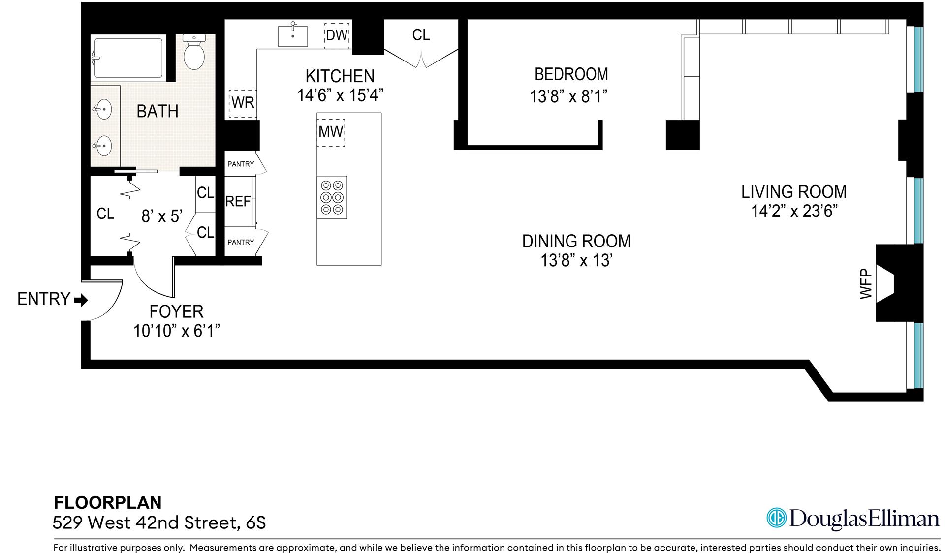 529 West 42nd Street Clinton New York NY 10036