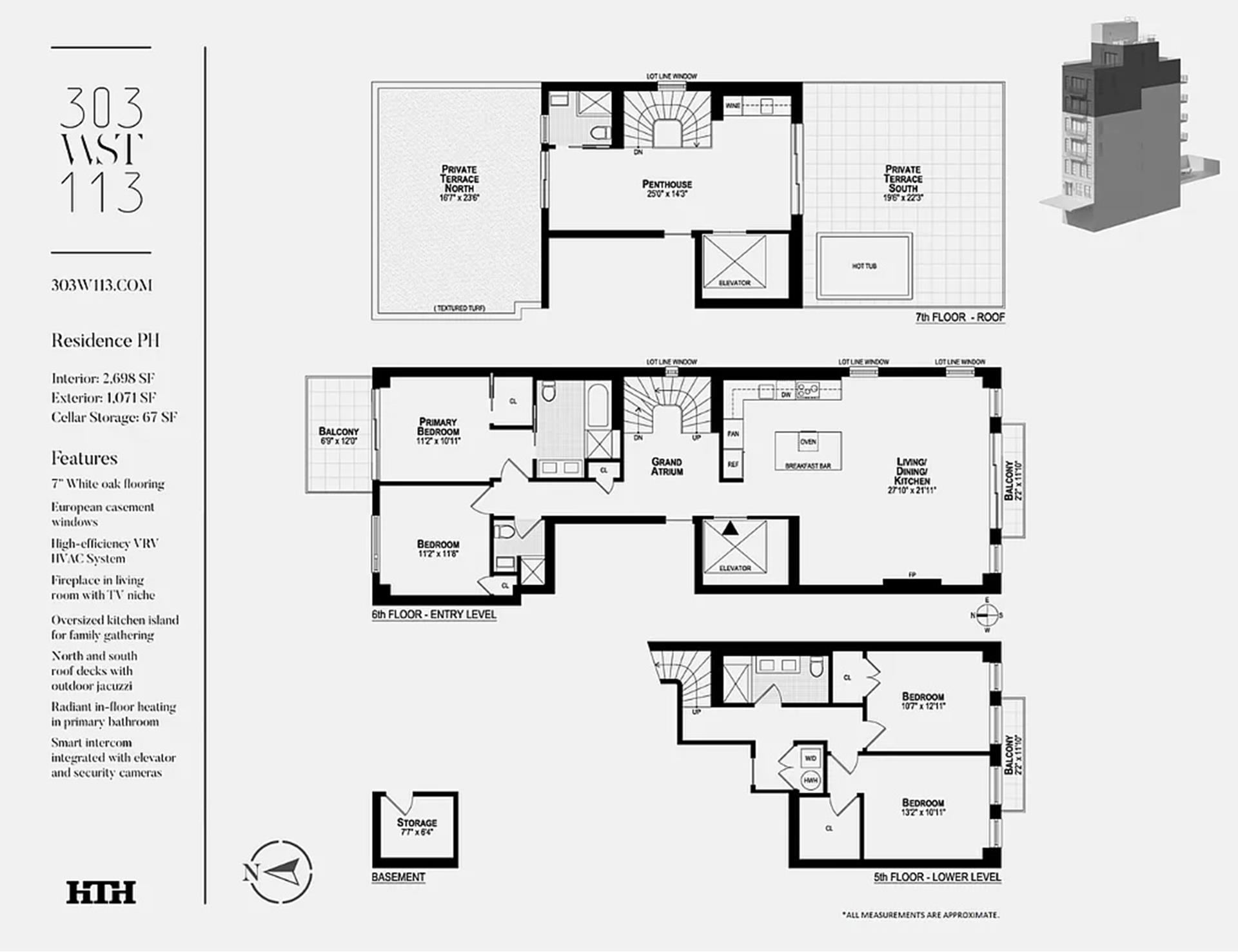 303 West 113th Street PH West Harlem New York NY 10026