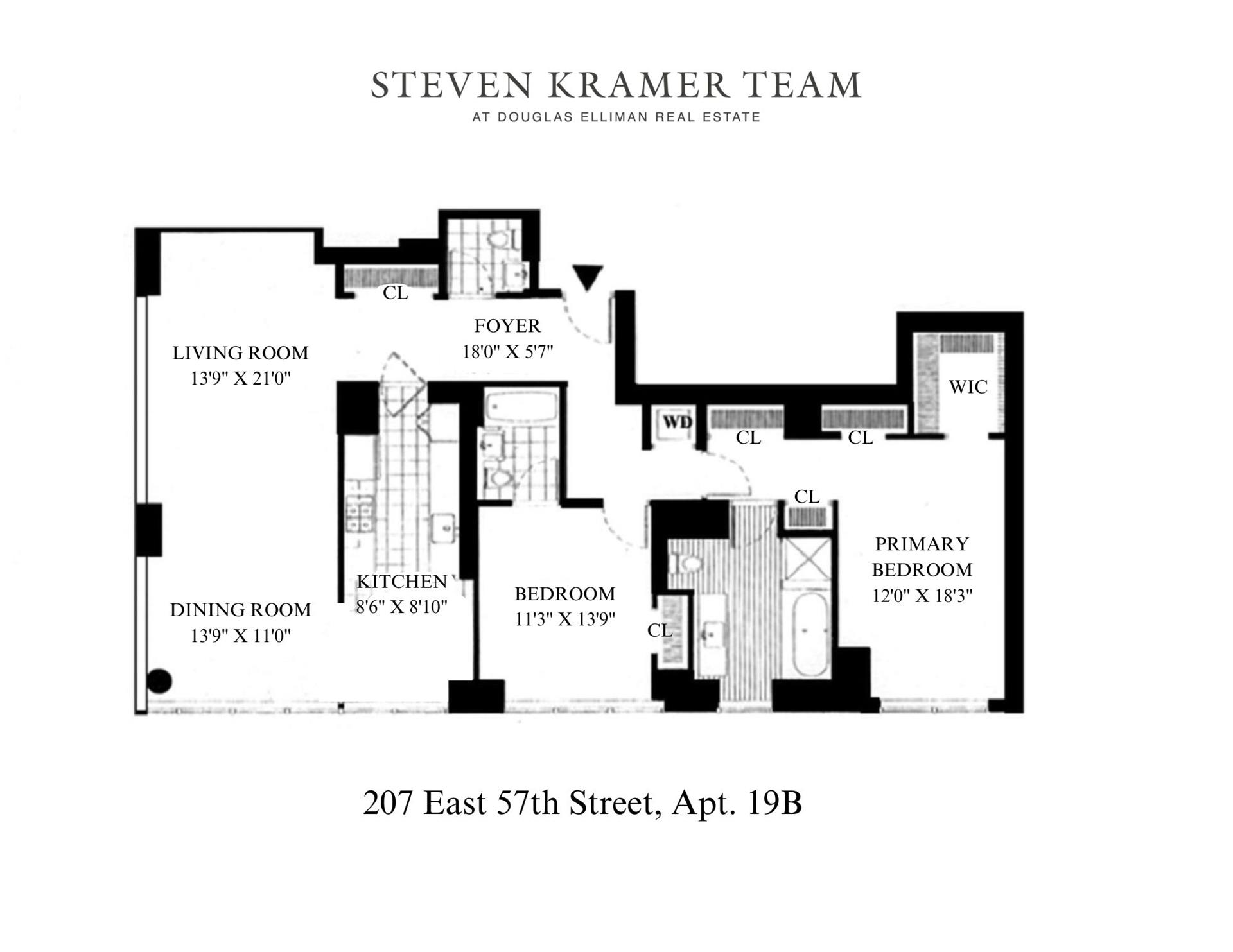 207 East 57th Street 19B Midtown East New York NY 10022